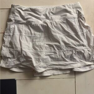 Lululemon white skirt